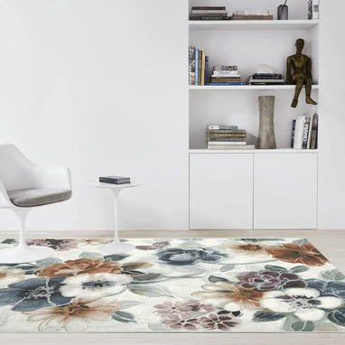 Mastercraft Floral Design Argentum Rug