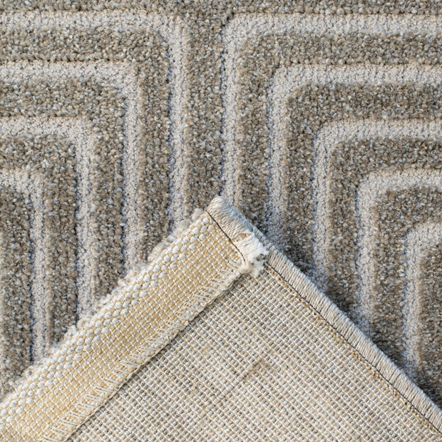 Modern Luxurious textured Grey Trentino Rug