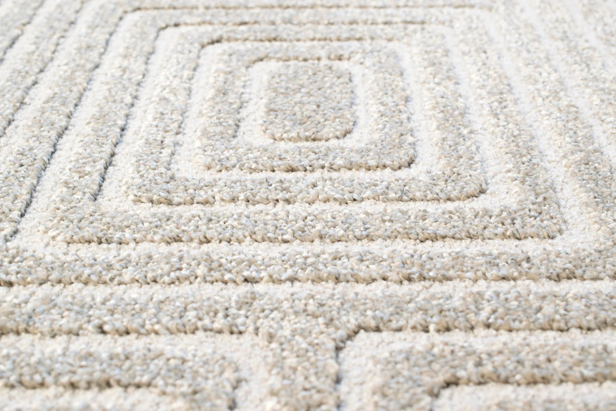 Modern Luxurious textured Grey Trentino Rug