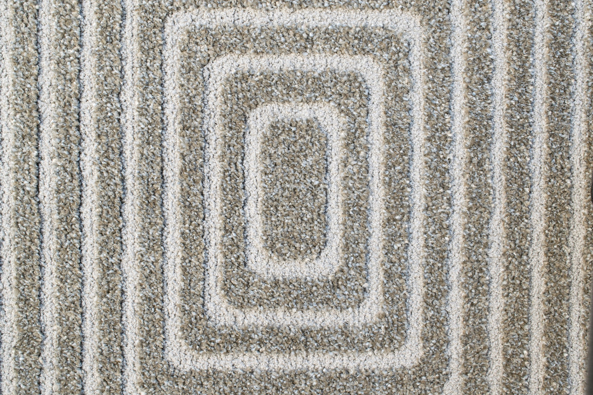 Modern Luxurious textured Grey Trentino Rug