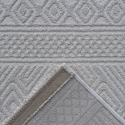 Luxurious Tribal Pattern Textured Trentino Rug