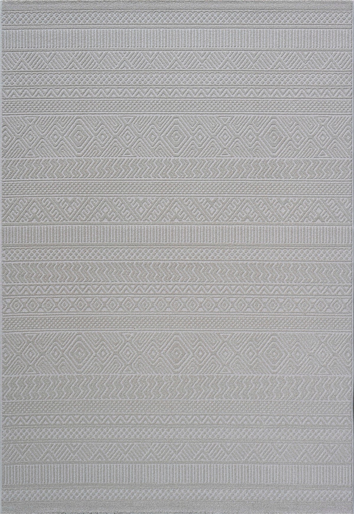 Luxurious Tribal Pattern Textured Trentino Rug