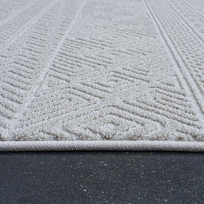 Luxurious Tribal Pattern Textured Trentino Rug