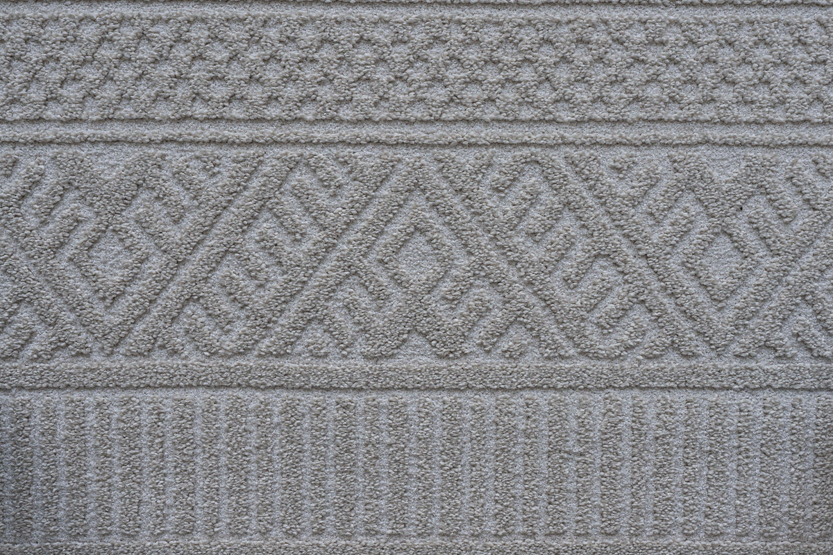 Luxurious Tribal Pattern Textured Trentino Rug