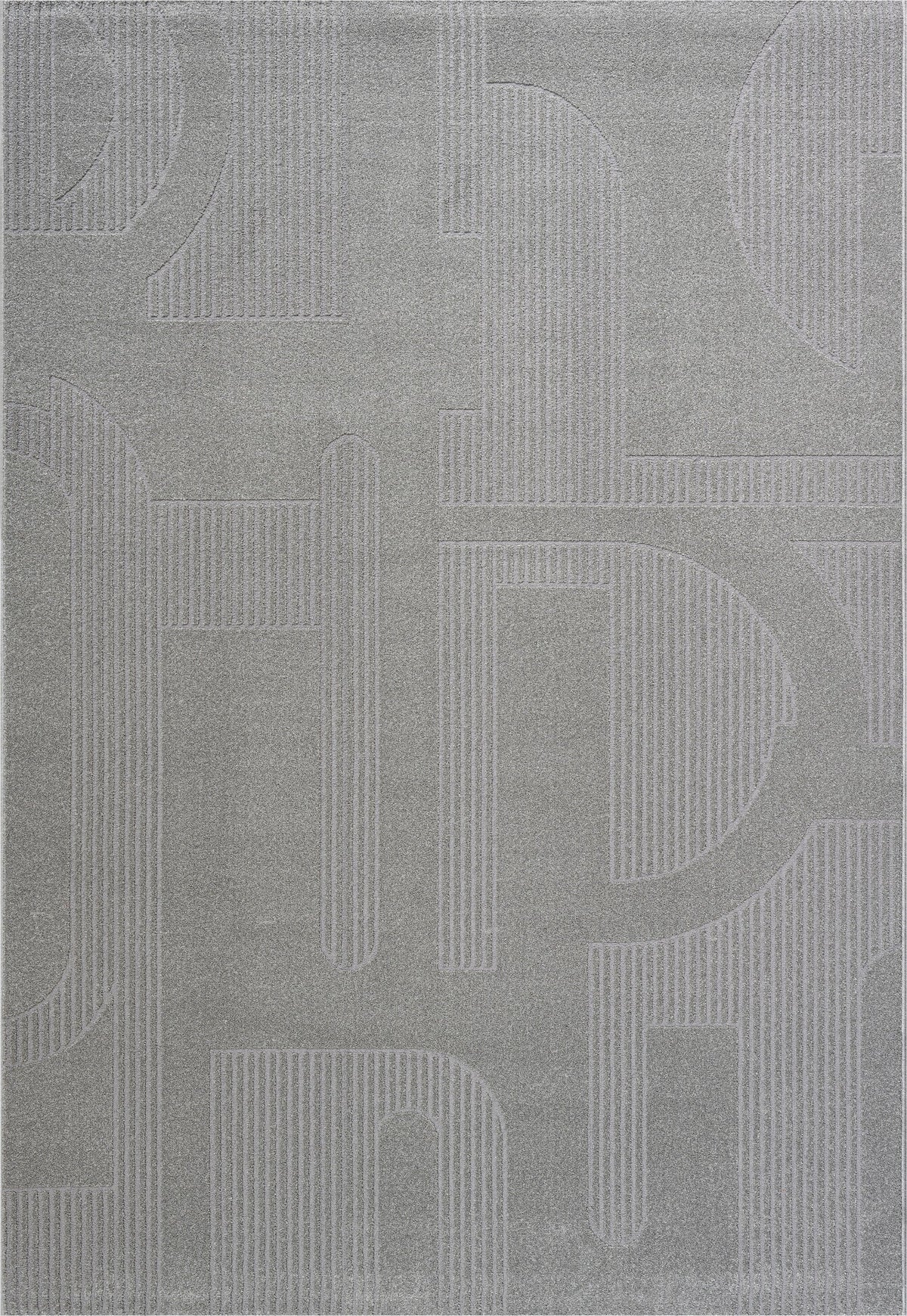 Abstract Geometric Pattern Luxurious Textured Trentino Rug