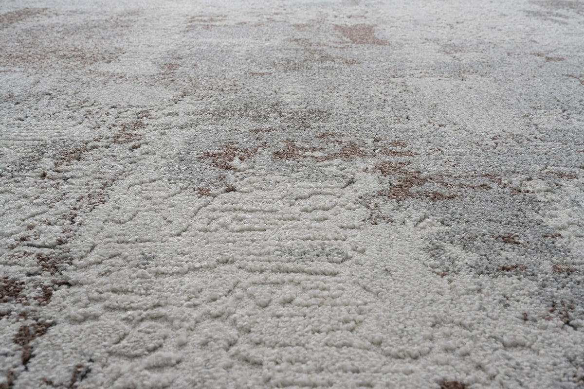 Modern Abstract Design Valentino Round Rug (46024-6111) Size: 160 x 160cm