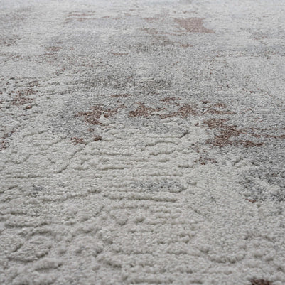 Modern Abstract Design Valentino Round Rug (46024-6111) Size: 160 x 160cm