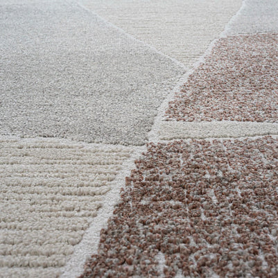 Organic Shapes Abstract Design Valentino Rug