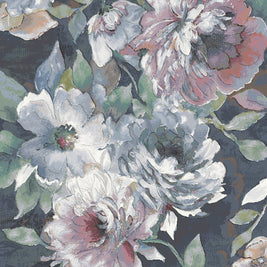 Multicoloured Floral Modern Style Argentum Rug