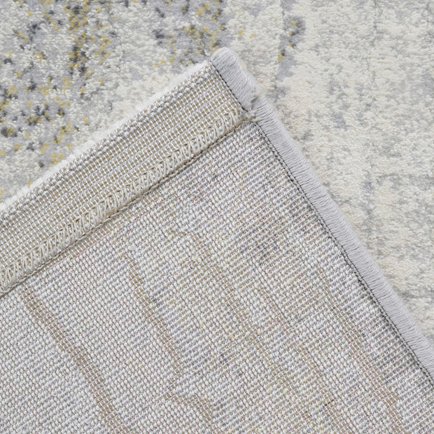 Abstract Design Argentum Rug