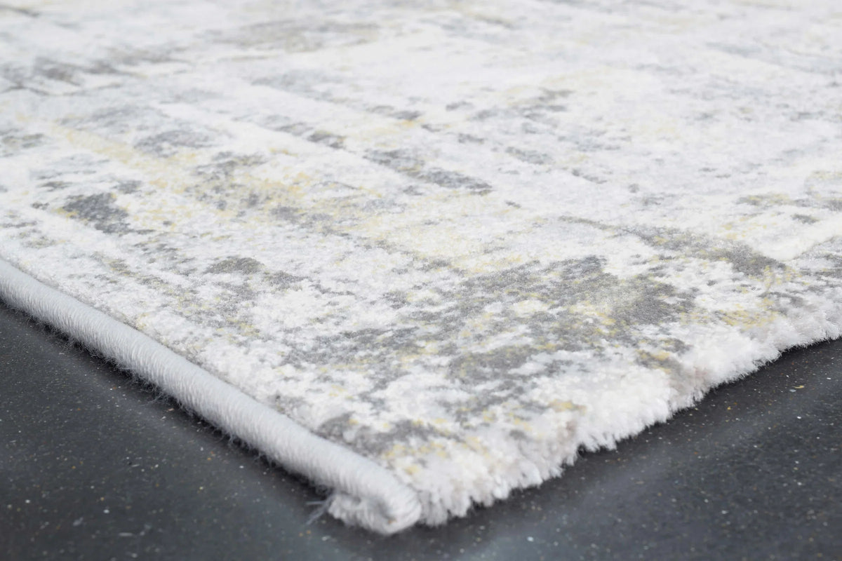 Abstract Design Argentum Rug