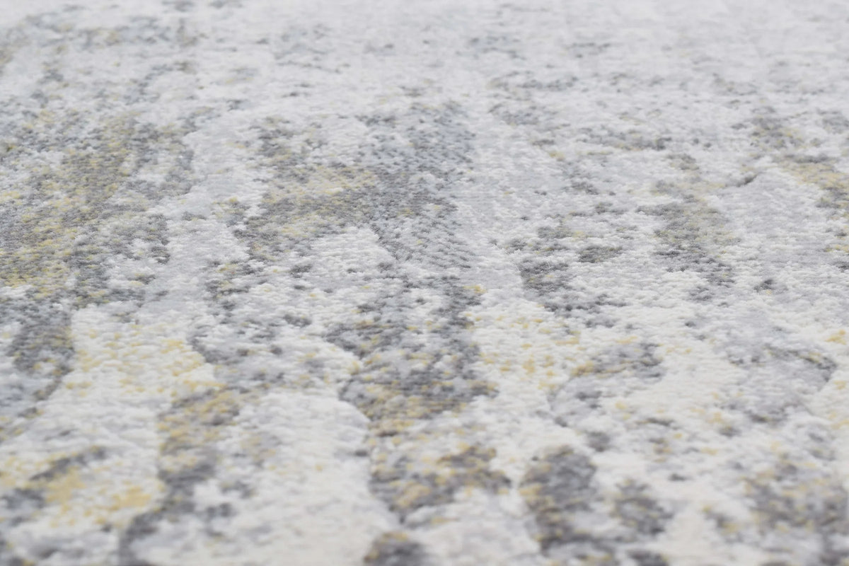 Abstract Design Argentum Rug
