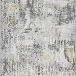 Abstract Design Argentum Rug