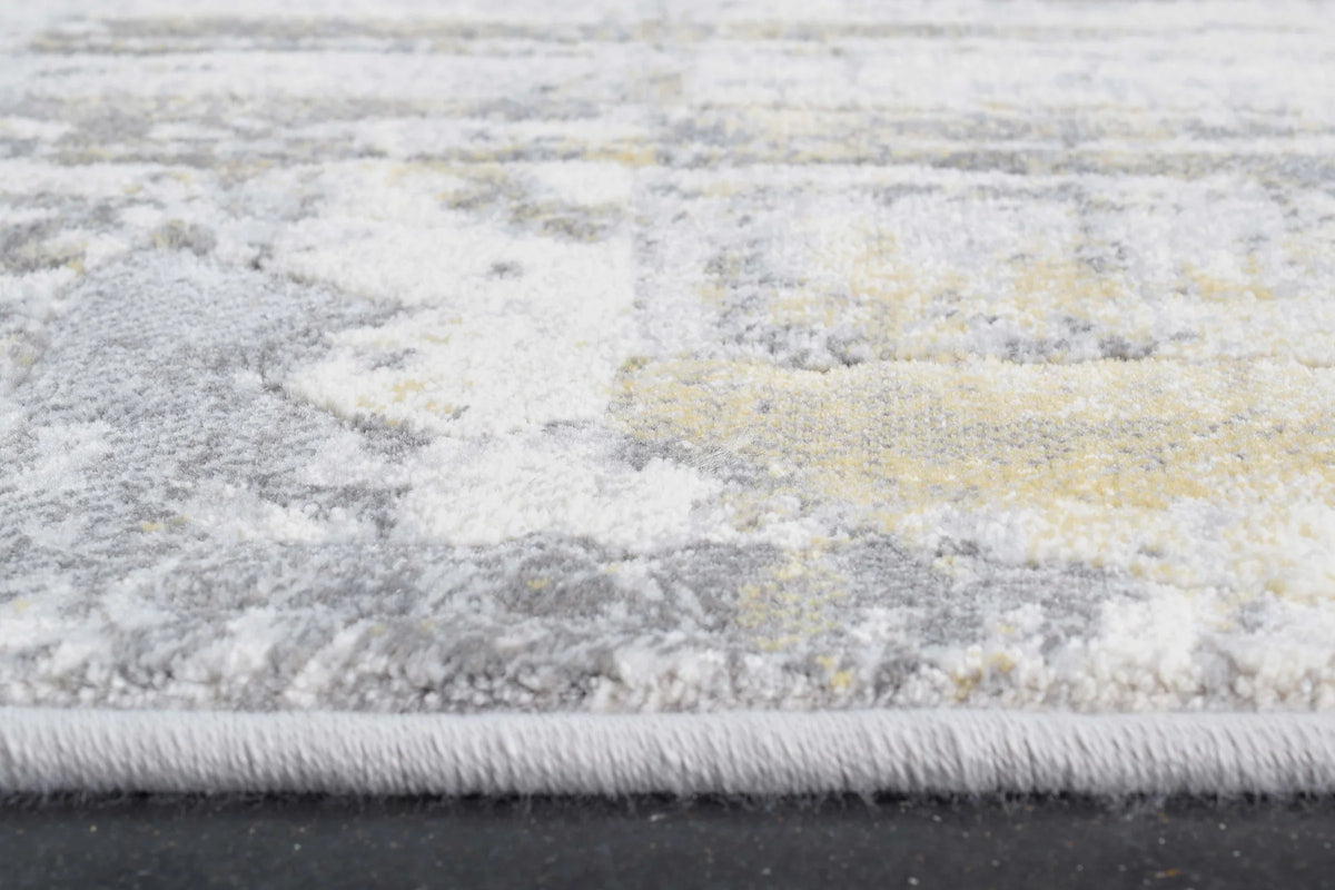 Abstract Design Argentum Rug