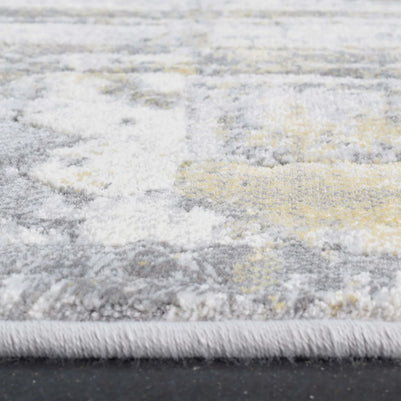 Abstract Design Argentum Rug