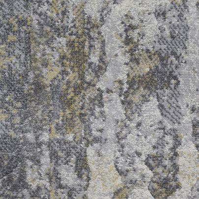Abstract Design Argentum Rug