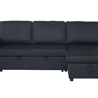 Rosa Sofa Bed with Chaise & Storage + USB