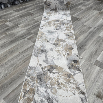Beautiful Leaf Design Madison Hallway Runner 67cm Wide x Cut to Order (34007-6191)