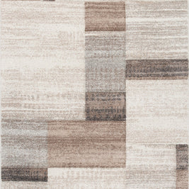 Geometric Design Neutral Colour Rug