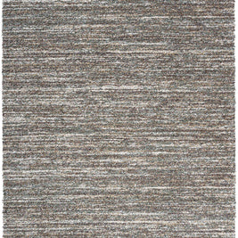Modern Earth Tone Textured Mehari Rug