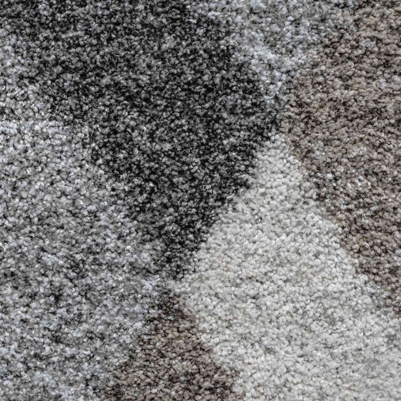 Geometric Design Mehari Shaggy Rug