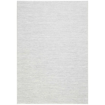 Abrash Design Off White and Light Grey Colour Rug