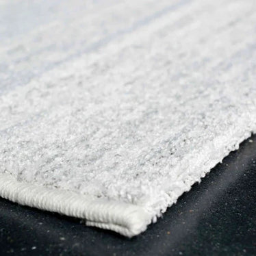 Abrash Design Off White and Light Grey Colour Rug