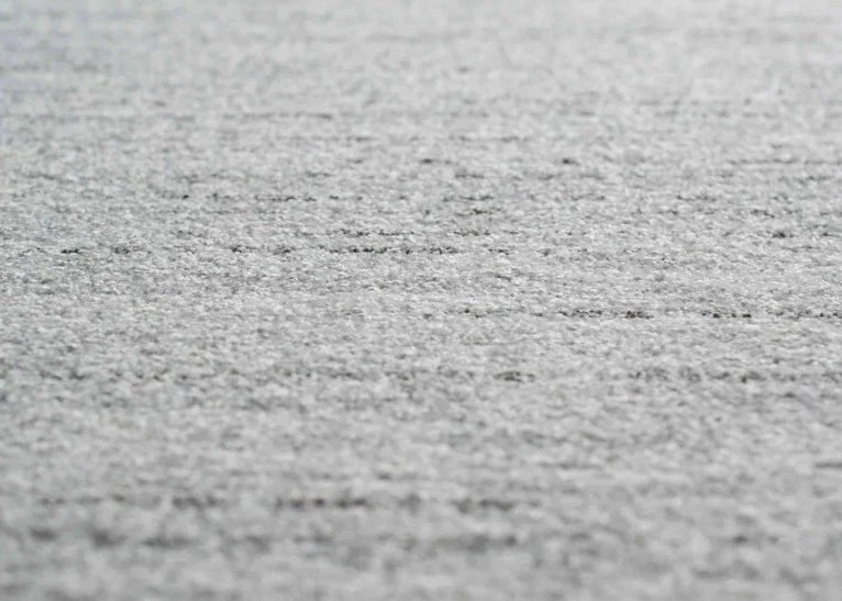 Abrash Design Off White and Light Grey Colour Rug