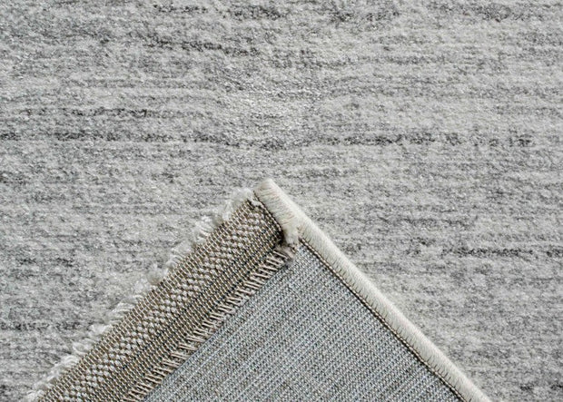 Abrash Design Off White and Light Grey Colour Rug
