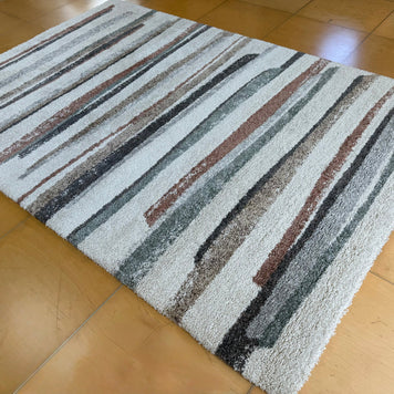 Modern Abstract Pattern Mehari Shaggy Rug