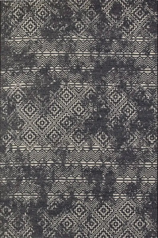 Faded Ethnic Design Infinity Rug Size: 200 x 290cm