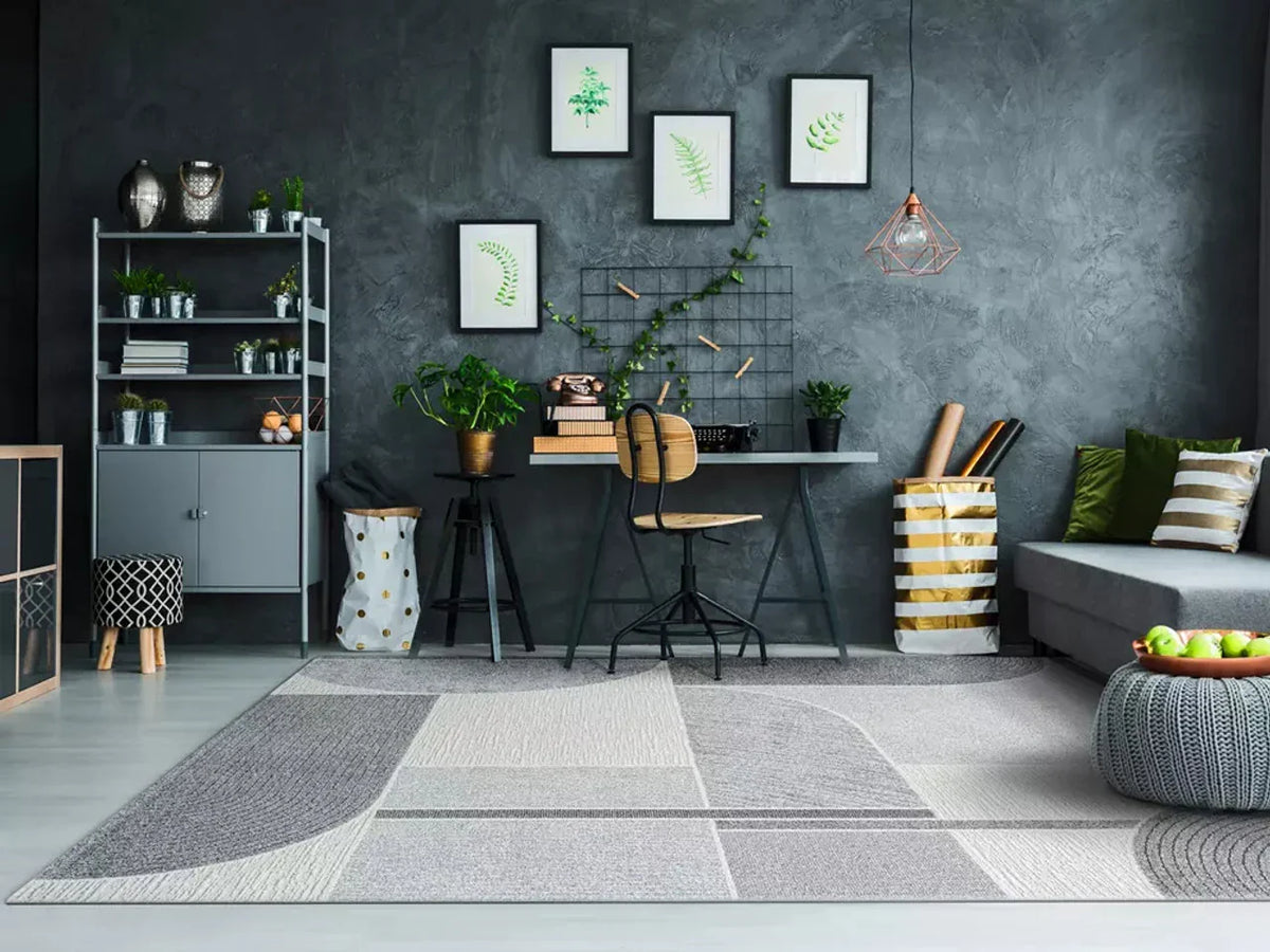 Abstract Geometric Pattern Valentino Rug