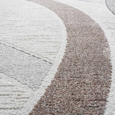 Contemporary Circle Pattern Valentino Rug