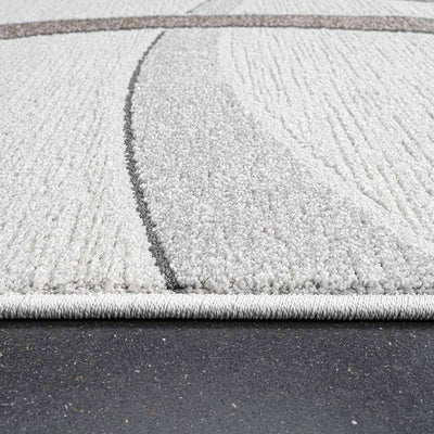 Contemporary Circle Pattern Valentino Rug