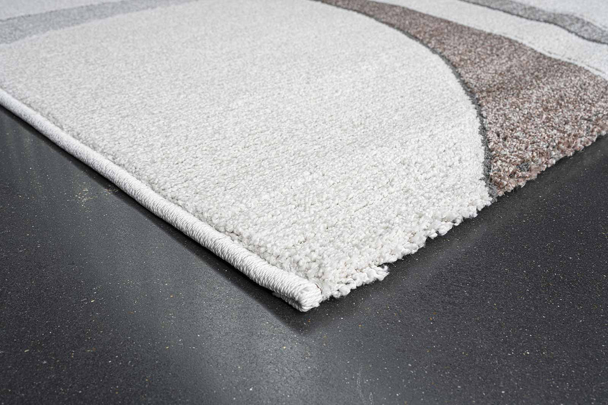 Contemporary Circle Pattern Valentino Rug