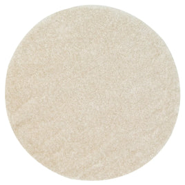 Dream Shaggy Beige Colour Turkish Round Rug