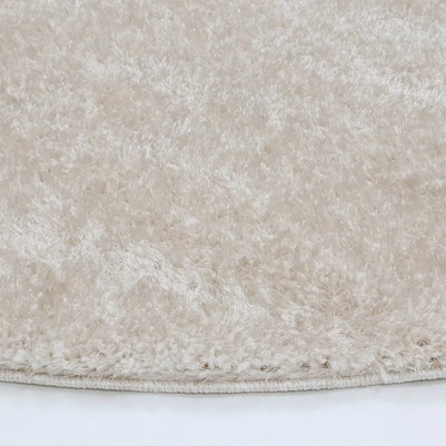 Dream Shaggy Beige Colour Turkish Round Rug