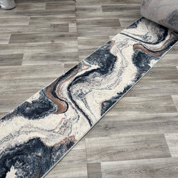 Argentum Hallway Runner Size: 67cm wide x Cut to order