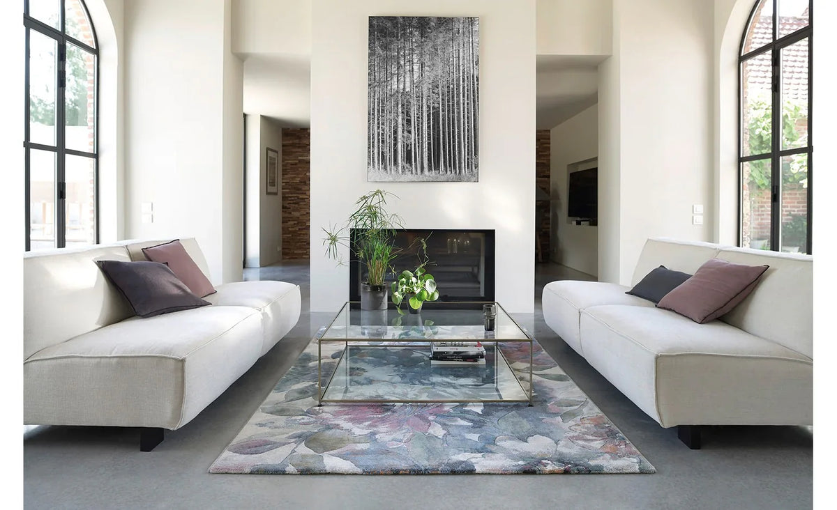 Mastercraft Floral Design Argentum Rug