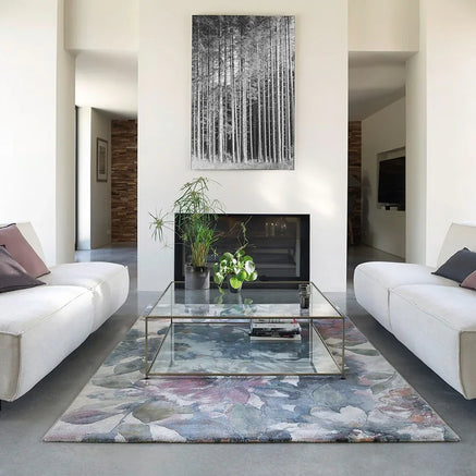 Mastercraft Floral Design Argentum Rug