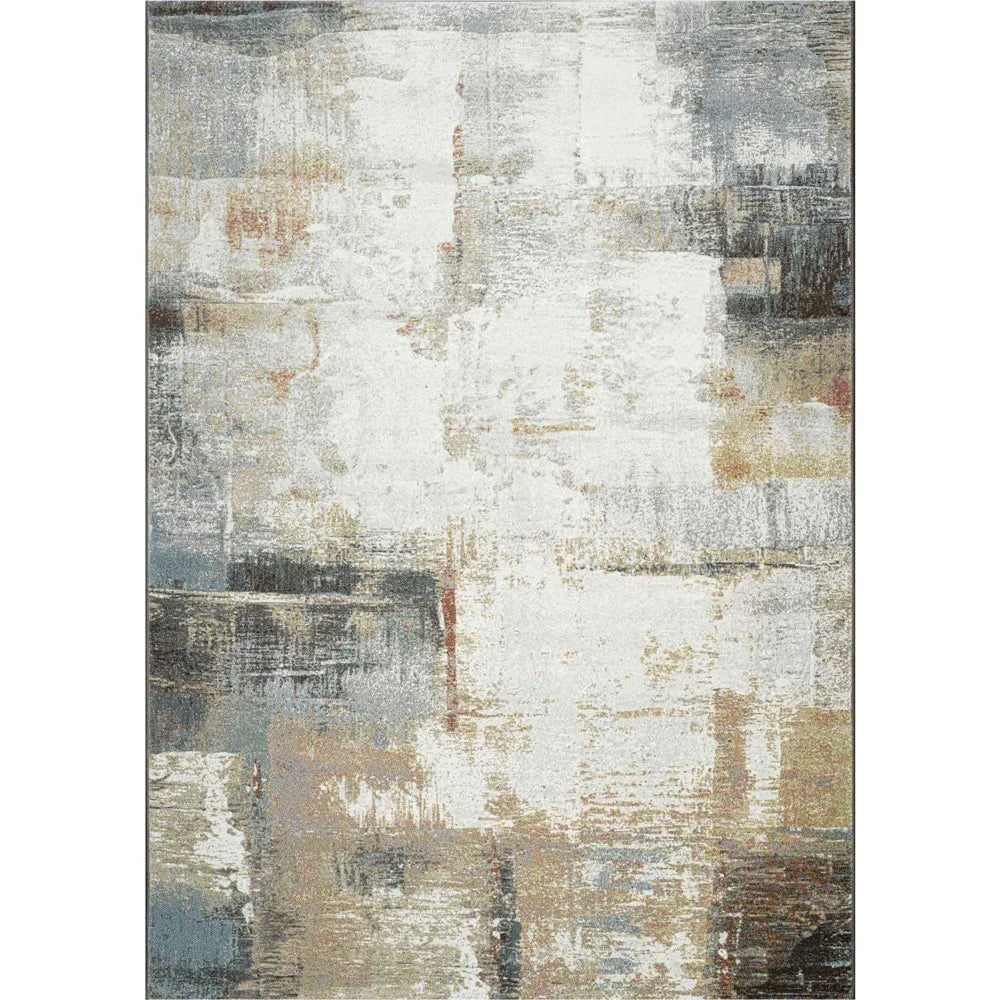 Funky Abstract Multi Coloured Design Argentum Rug
