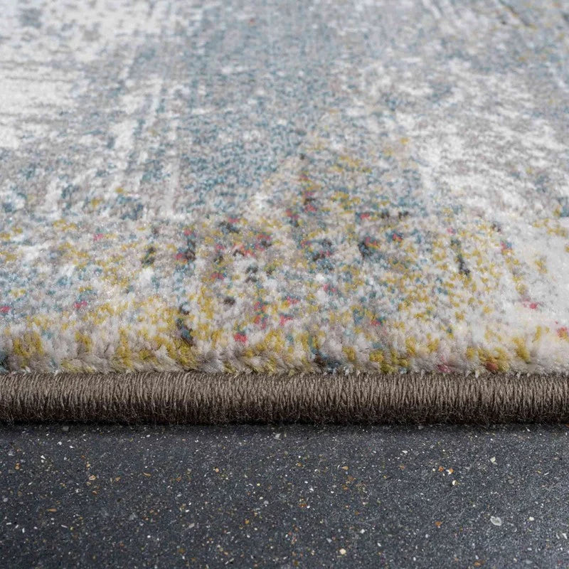 Funky Abstract Multi Coloured Design Argentum Rug