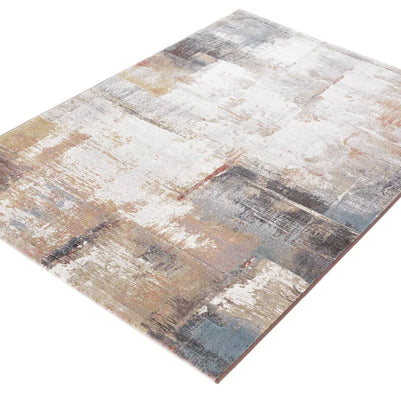 Funky Abstract Multi Coloured Design Argentum Rug