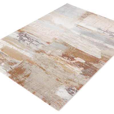 Funky Abstract Design Argentum Rug
