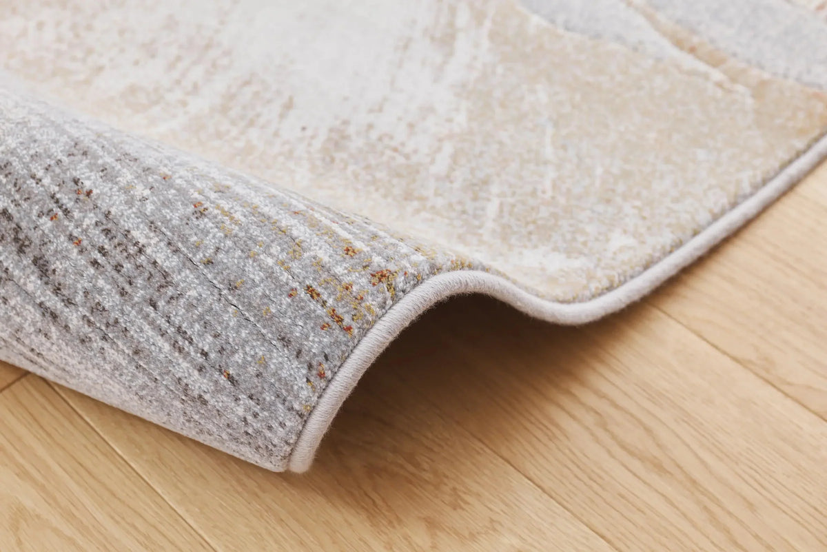 Funky Abstract Design Argentum Rug
