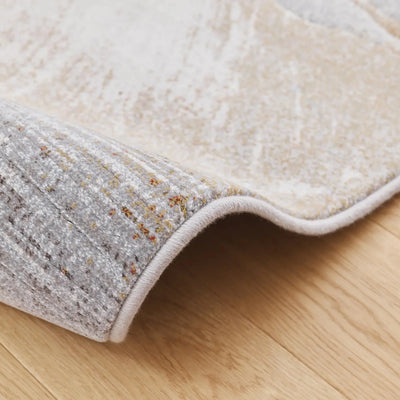 Funky Abstract Design Argentum Rug