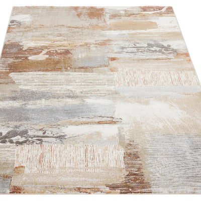Funky Abstract Design Argentum Rug
