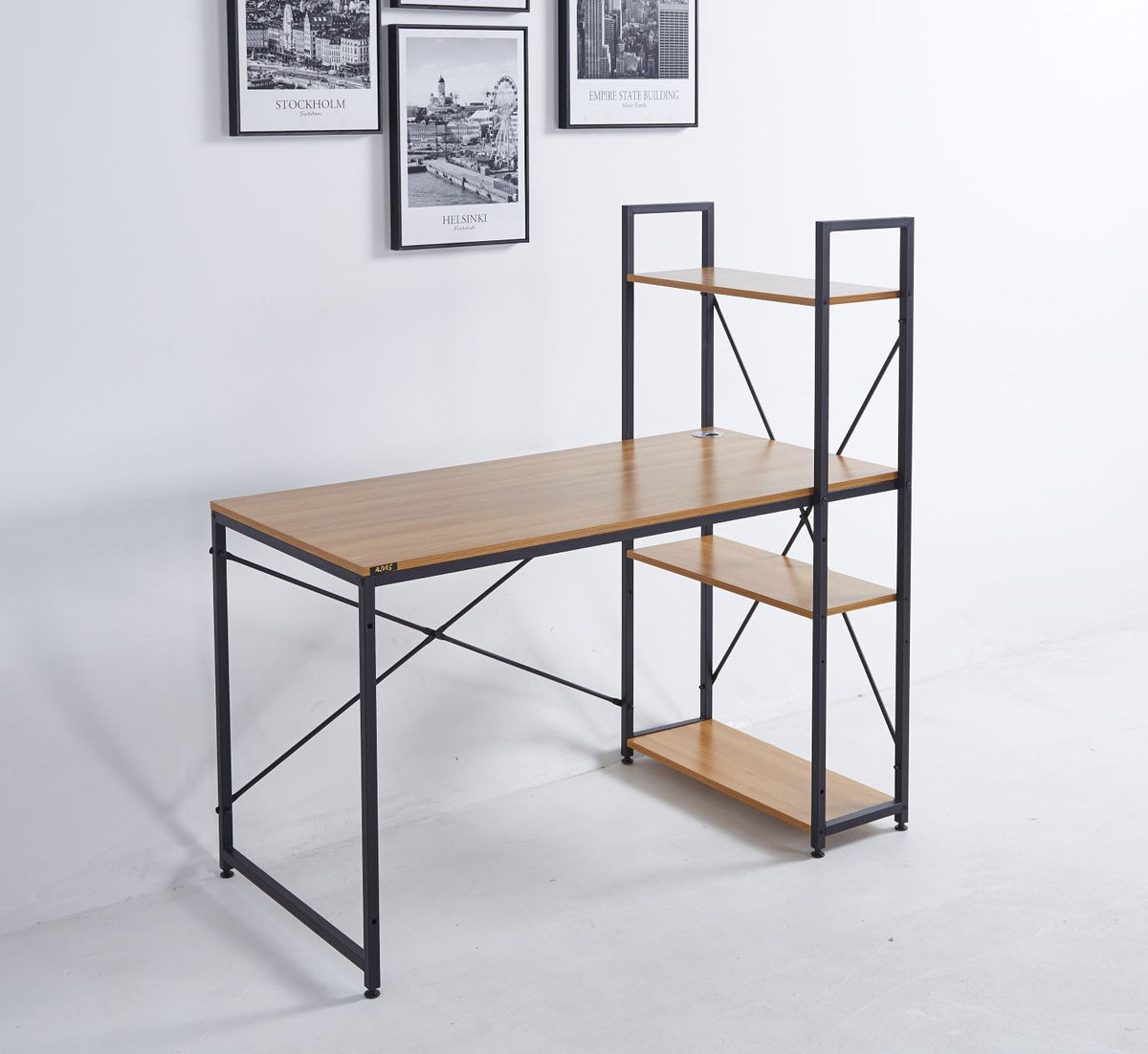 Student Desk with Bookcase