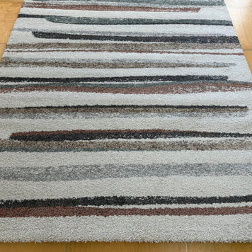 Modern Abstract Pattern Mehari Shaggy Rug