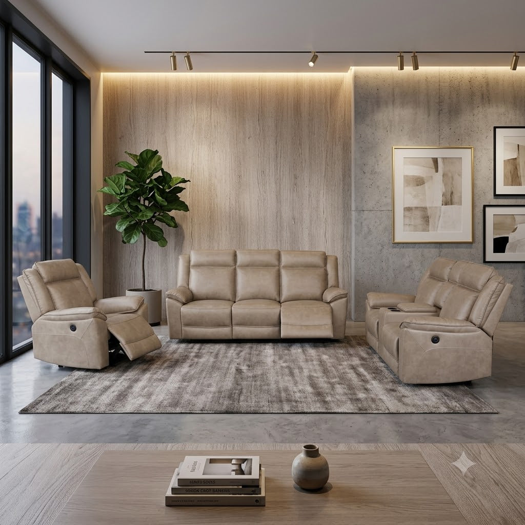 Captain 3+2+1 Electric Lounge Suite